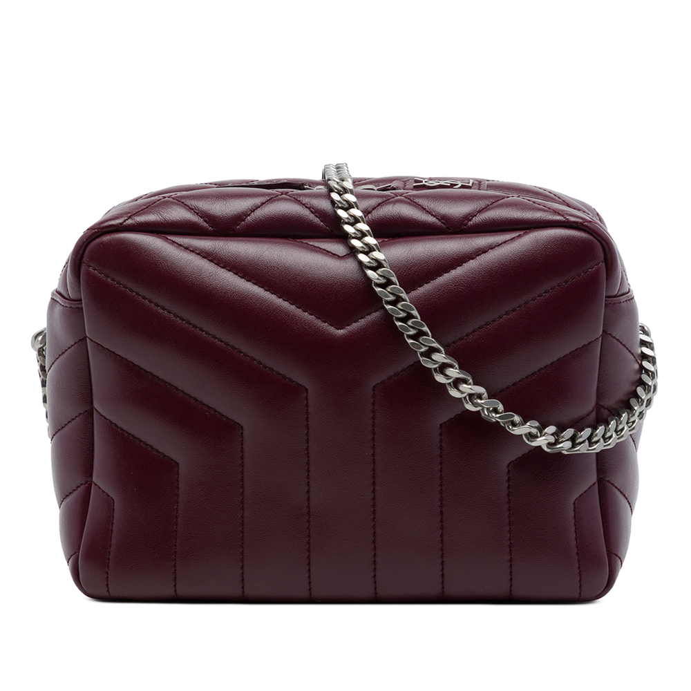 Pre-Loved Saint Laurent Small Matelasse Calfskin LouLou Bowling Bag